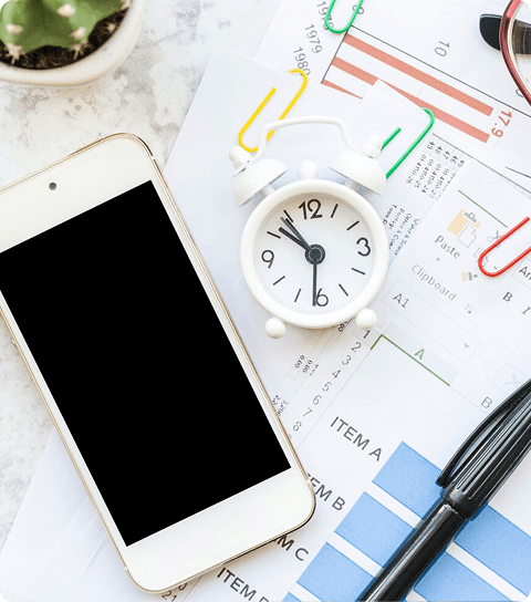 Editorial tracking interface on a smartphone in a legal setting